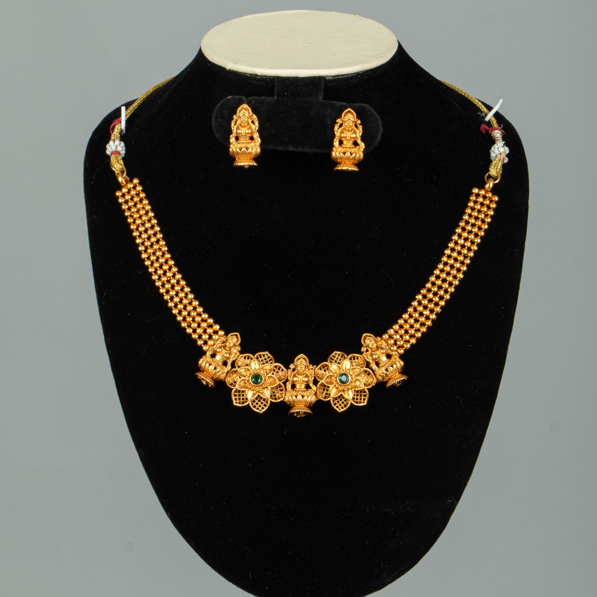 Gold Plated Necklace Set