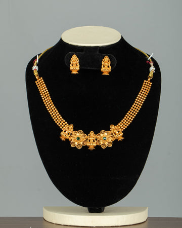 Gold Plated Necklace Set