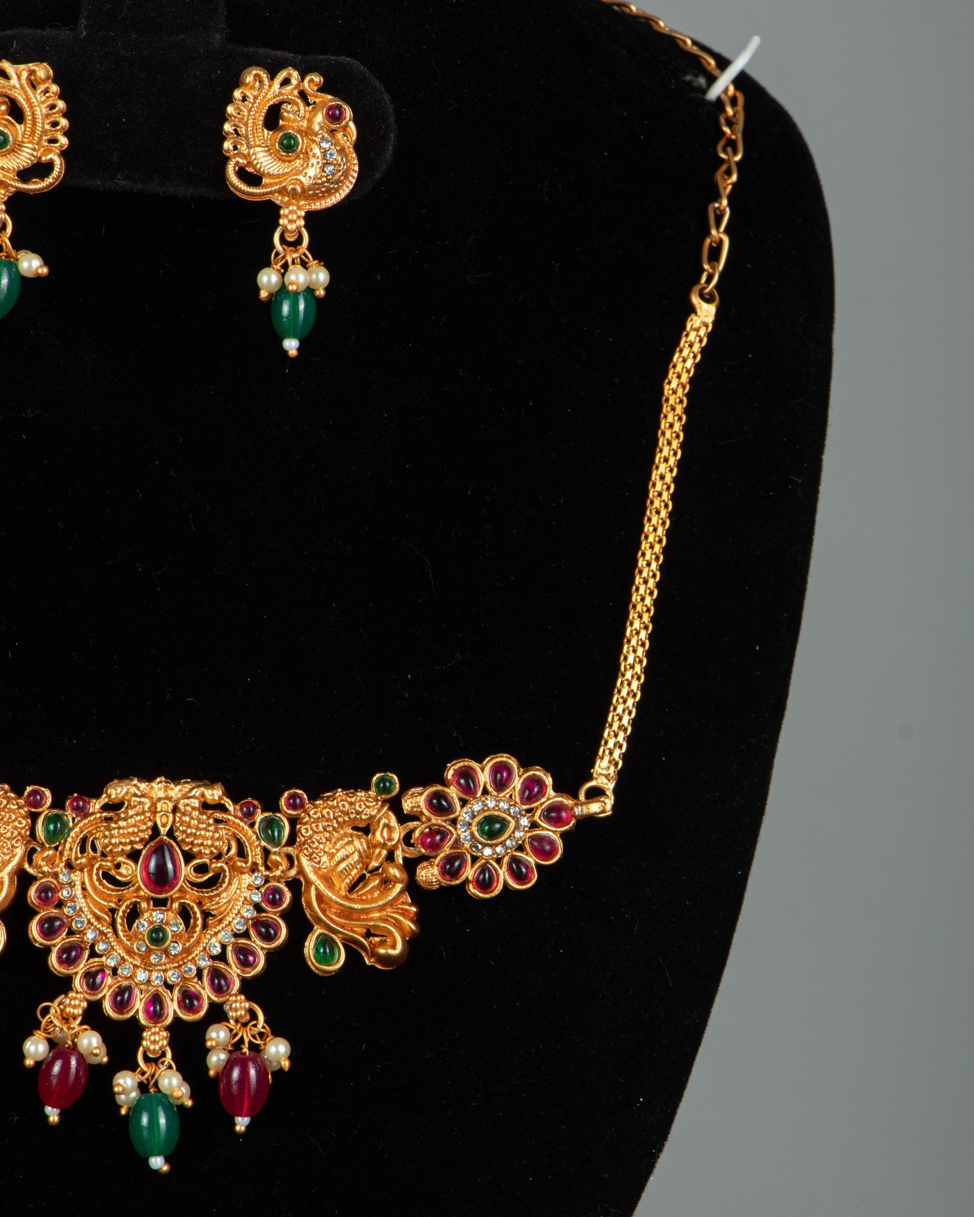 Buy Gold Plated Necklace Set Online