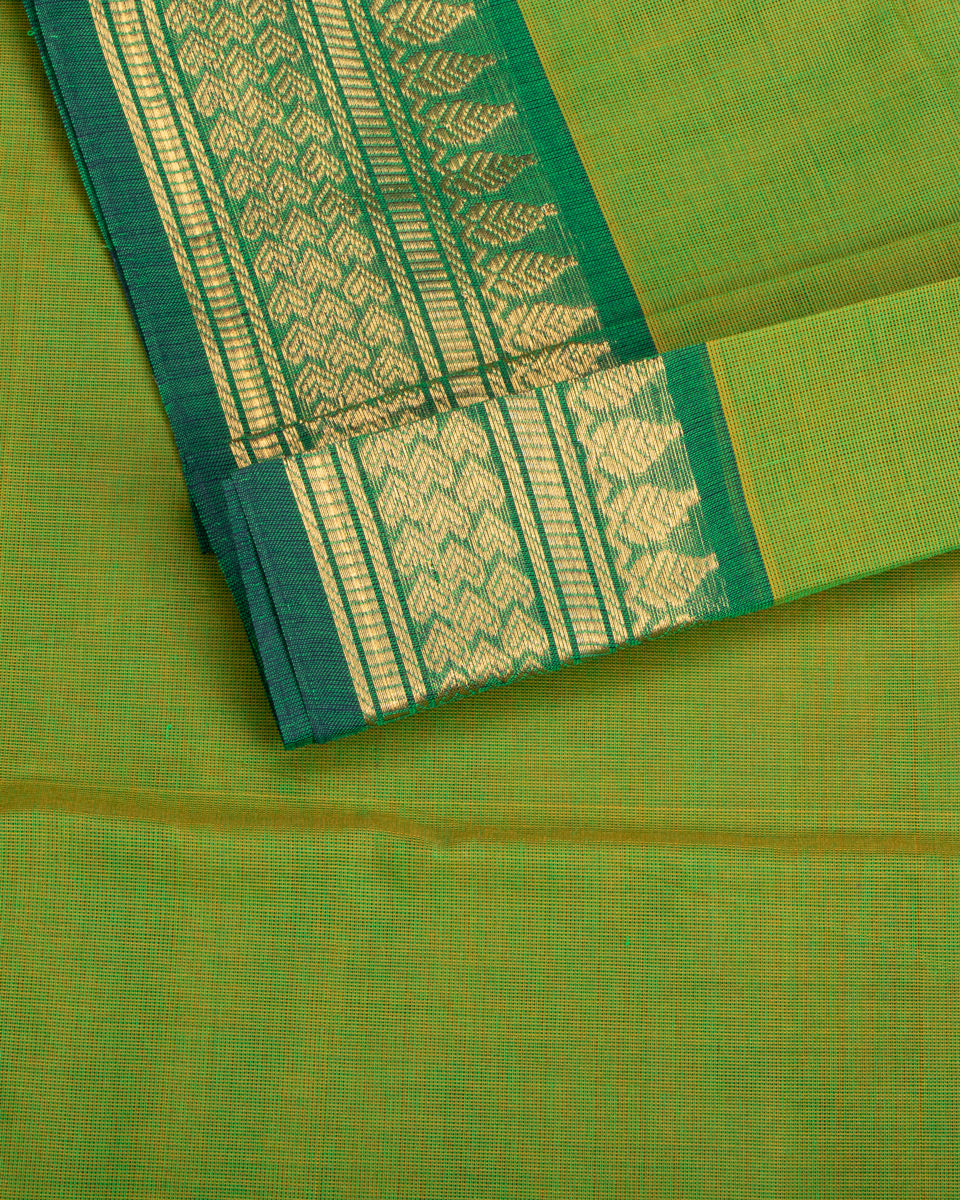 Green Color Handloom Saree