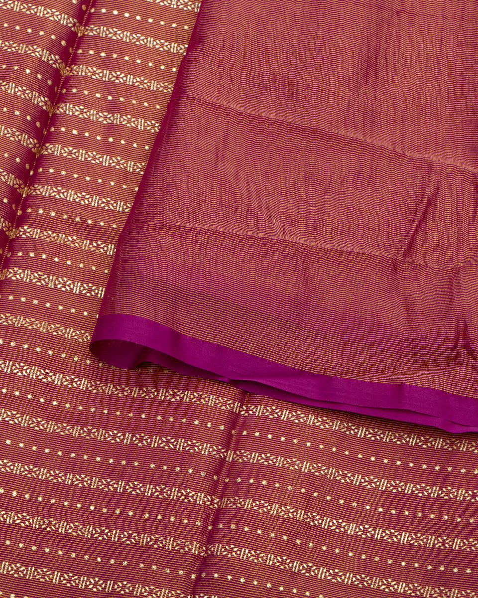 Chiffon Purple Colour Saree