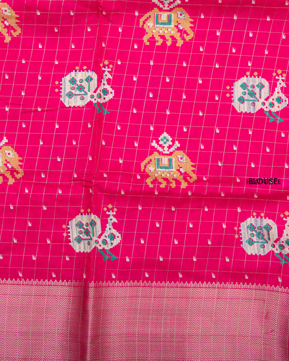 Pink Color Dola Saree - DO 130