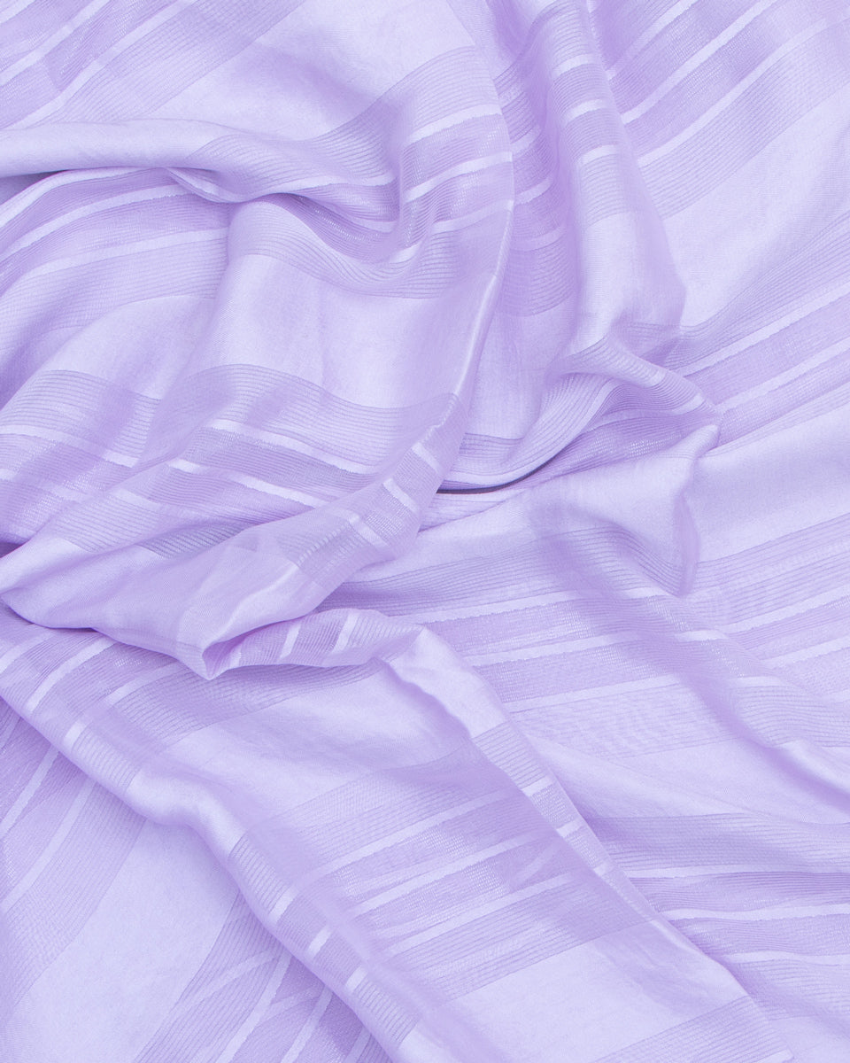 Lavender Colour Fancy Saree