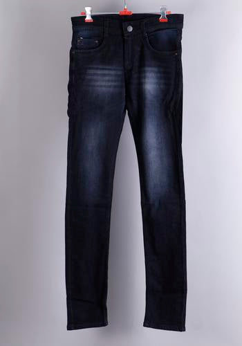 Men's Slim Fit Black Colour Jeans Pants eight