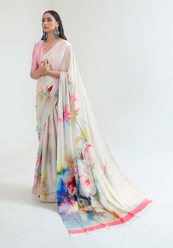 Multi Colour Printed Sarees Fourteen