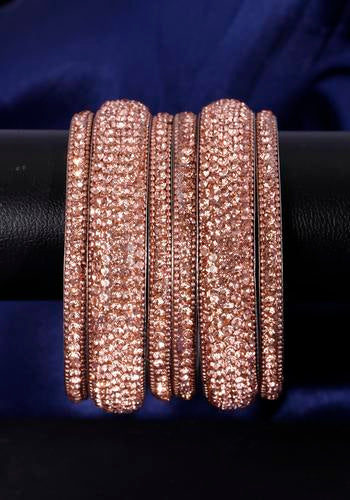 Set Of 2 Copper Plated Bangles