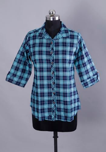 Womens Multi Collar Casual Shirt 4