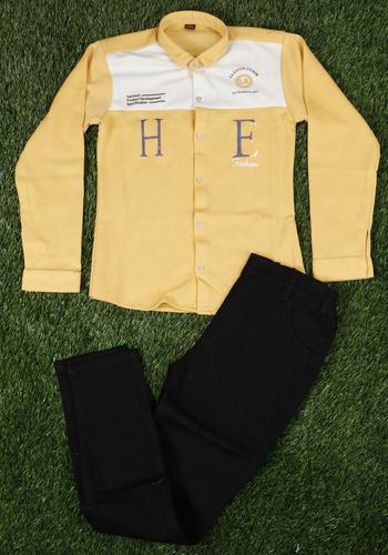 Yellow & Black Colour Boys Set